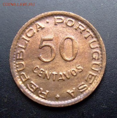 3 - Португ. Ангола 50 сентаво (1957) Р