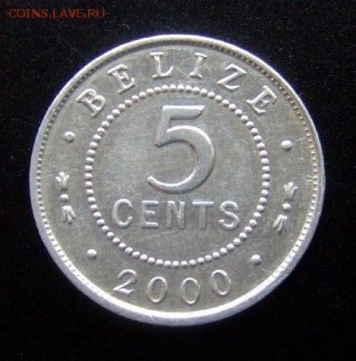 3 - Белиз 5 центов (2000) Р