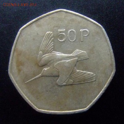 3 - Ирландия 50 пенсов (1981) «Птица» Р