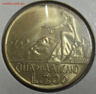 ВАТИКАН 200 лир 1977г. AU до 27.11.14 в 22.00 - IMG_4211.JPG