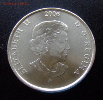 3 - Канада 25 центов (2006) «Красная лента; борьба с раком» А