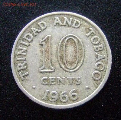 3 - Тринидад и Тобаго 10 центов (1966) Р