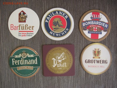 Би́рдекель Bierdeckel "Пивная подставка" 13 шт. до 28.11 - IMG_2167.JPG