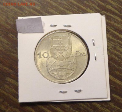 ПОРТУГАЛИЯ 10 эскудо КАРАВЕЛЛА отличная! до 28.11, 22.00 мск - Португалия кораблик 1954-2