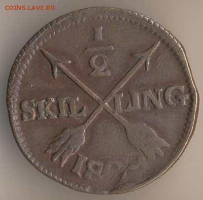 2 скиллинга 1816 г. - 29