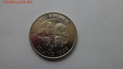 ИСЛАНДИЯ 10 крон  aUNC до 28.11.14г 22.00 мск. - 20