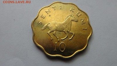 ТАНЗАНИЯ 10 сенти  aUNC  до 28.11.14г 22.00 мск. - 31