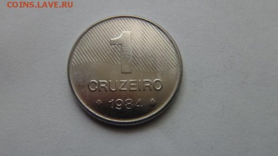 БРАЗИЛИЯ 1 крузейро  aUNC  до 28.11.14г 22.00 мск. - 41