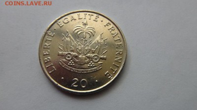 ГАИТИ 20 сентим aUNC 28.11.14г 22.00 мск. - 52