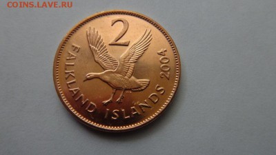 ФОЛКЛЕНДСКИЕ О-ВА 2 пенса aUNC  до 28.11.14г 22.00 мск. - 53