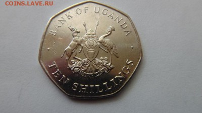 УГАНДА 10 шиллингов aUNC до 28.11.14г 22.00 мск. - 84