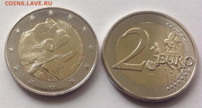 Монеты евро и других стран ЕвропыНовинка Андорра евро 2150 р - 2 евро Мальта 2014 50 лет независимости