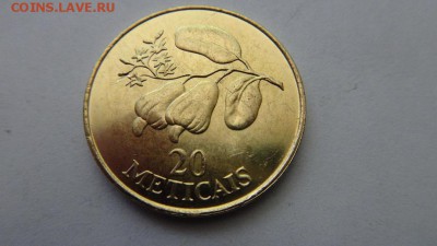 МОЗАМБИК  20 метикал до 28.11.14г 22.00 мск. - 97