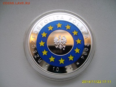 ПОЛЬША,10 злотых 2004г(вступление Польши в ЕС)!до 25.11.2014 - S6002679.JPG