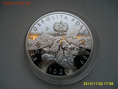 ПОЛЬША,10 злотых 2009г(события 1939г,сентябрь)!до 25.11.2014 - S6002675.JPG