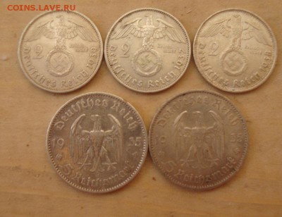 Лот из 2-х и 5 марок 1935-1939 Окончание: 24.11.2014 22:00 - DSC07980.JPG