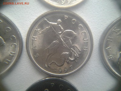 5 копеек 1997 м  UNC без обращения 100 монет - 20141117_094414