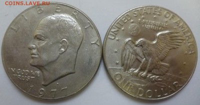 ДК США 1 доллар Орел 1977 год ФИКС 27.11 22.00 - США 1 доллар 1977.JPG