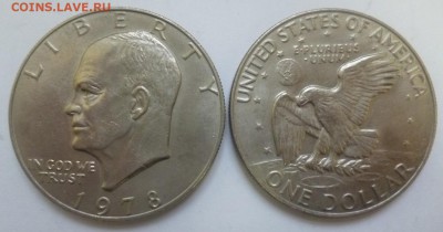 ДК США 1 доллар Орел 1978 год ФИКС 27.11 22.00 - США 1 доллар 1978.JPG