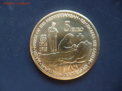 ДК Мальта 5 евро 1-я мировая Крас.Крест 28.11 22.00 - P1160051.JPG