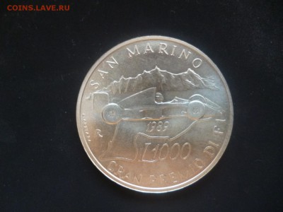 ДК Сан-Марино 1000 лир Формула 1 Серебро 28.11 22.00 - P1160047.JPG