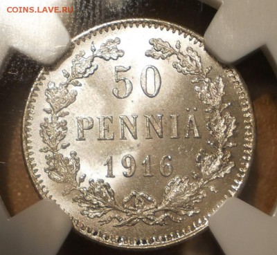 50 пенни 1916 г.  NGC MS66 до 29.11 в 22:00 - P1013025.JPG