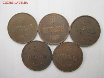 5 пенни 1913,15,16,17 до 27.11.14 - Изображение23 110