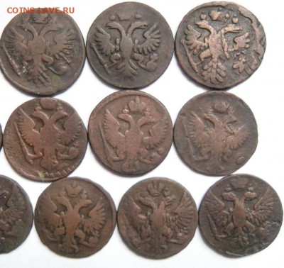 денги 1731-1753 гг (13 штук) - SAM_2991.JPG