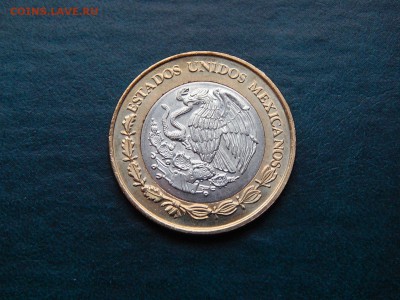 МЕКСИКА 10 песо 2012 (би-метал) - DSCN3261.JPG