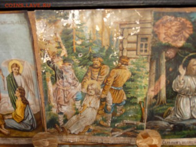 Икона с редкими литографиями - 6493413