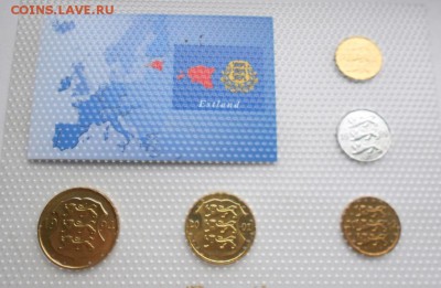 Набор Эстонии в блистере 5шт. UNC - DSCN2854