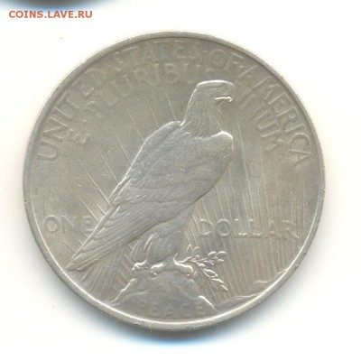 Ag. сша 1 доллар 1922. peace. XF- . до 2.12 22:00 - 14