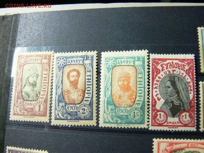 Марки Эфиопии АБИССИНИИ. Звери. чистые. 28.11 - P2020036.JPG