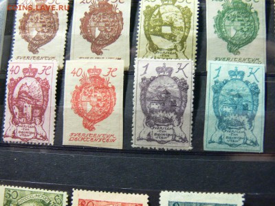 Марки Лихтенштейна 1920 год. РАЗНОВИДЫ. Большой лот. 28.11. - P2020060.JPG