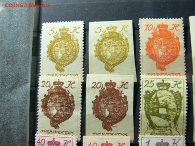 Марки Лихтенштейна 1920 год. РАЗНОВИДЫ. Большой лот. 28.11. - P2020057.JPG