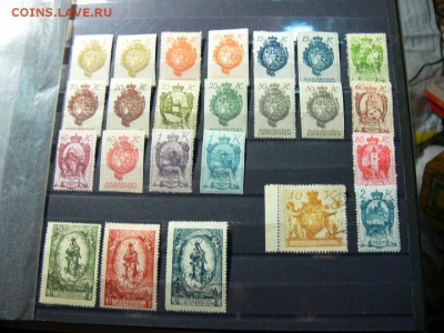 Марки Лихтенштейна 1920 год. РАЗНОВИДЫ. Большой лот. 28.11. - P2020056.JPG