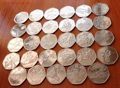 Набор Олимпиада Лондон 2012 50p пенсов - DSCN2167.JPG