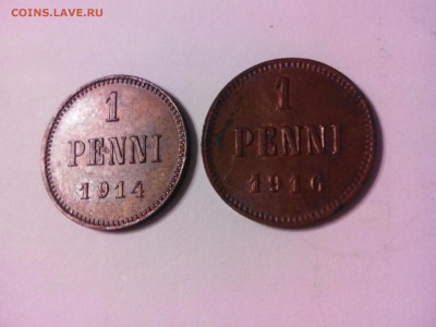 1 пенни 1914 и 1916 гг за Lv. - IMG_20141127_164838