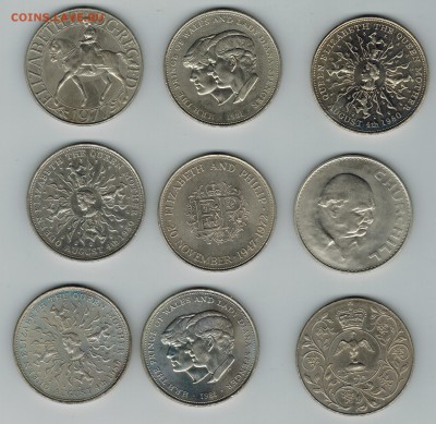 Великобритания 3 монет 25 пенсов до 30.11.2014   22-00 - 1 2