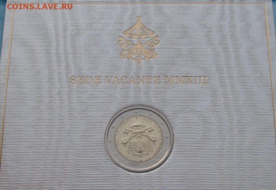 ВАТИКАН 2 евро Вакантный престол Буклет. 05.12.14 21.00мск - 5011327469_0