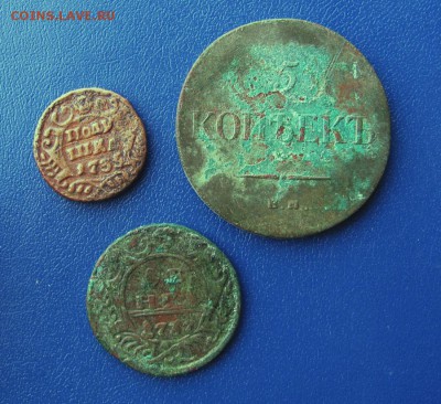 5 копеек, денга и полушка. До 02.12.2014 в 22-00 по Мск - лот1