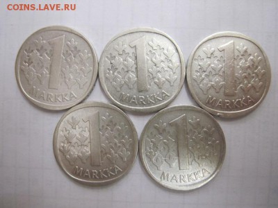 1 маркка 1964-68 Финляндия серебро до 01.12.14 - Изображение23 112