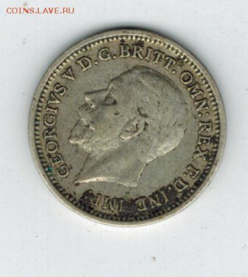 Великобритания 3 пенса 1934 до 01.12.2014   22-00 - 1 6