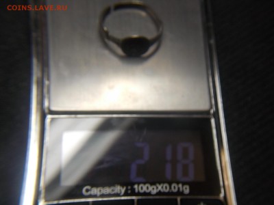 Серебряная старинная печатка - DSCN2888.JPG