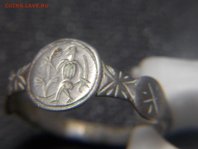 Серебряная старинная печатка - DSCN2885.JPG