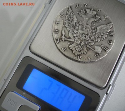 1 руб.1764 года(оценка) - DSC06394.JPG