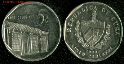 Куба 5 сентаво 1998 до 22:00мск 05.12.14 - Куба 5 сентаво 1998