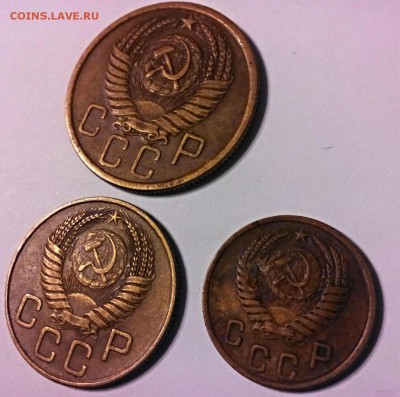 Лот 2,3,5 копеек 1955 года. Сост. - IMG_20141129_073746