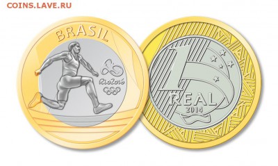Биметаллические монеты Мира_новинки - 1-Atletismo