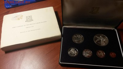 Британские Виргинские острова. Набор монет 1973г. Пруф - 20140925_191950